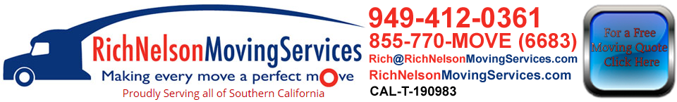 Laguna Niguel movers with free quotes and in home estimates, along with money saving advice to help save on moving day expenses.